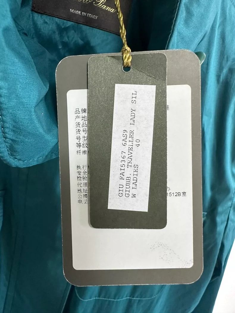 Loro Piana Loro Piana Silk Traveller Jacket Green Size US M / EU 48-50 / 2 - 3 Thumbnail
