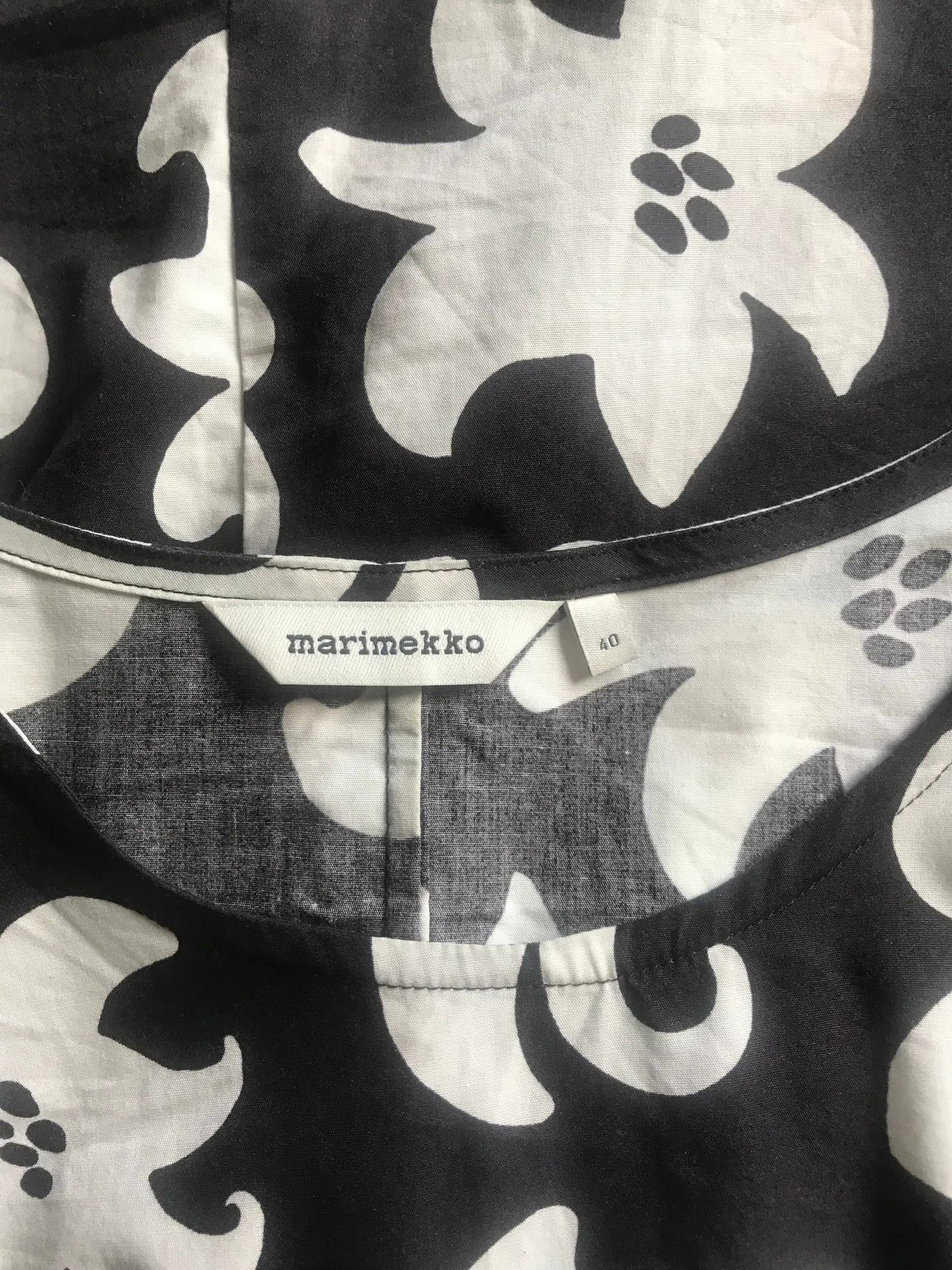Marimekko Marimekko Geira Villinarsissi Dress Size M / US 6-8 / IT 42-44 - 2 Thumbnail