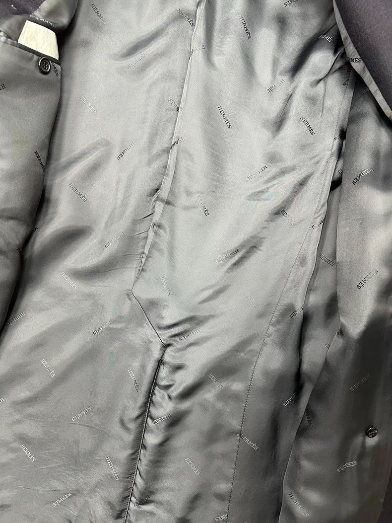 Hermes Hermes Double-Breasted Trench Coat Size US L / EU 52-54 / 3 - 3 Thumbnail