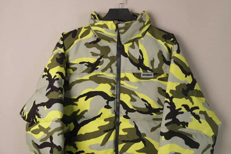 Vetements Vetements Camouflage Puffer Jacket Size US M / EU 48-50 / 2 - 2 Thumbnail