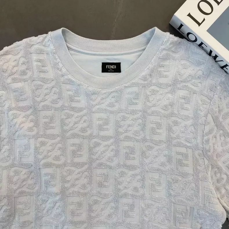 Fendi FENDI White Short Sleeve T-Shirt Size US M / EU 48-50 / 2 - 3 Thumbnail