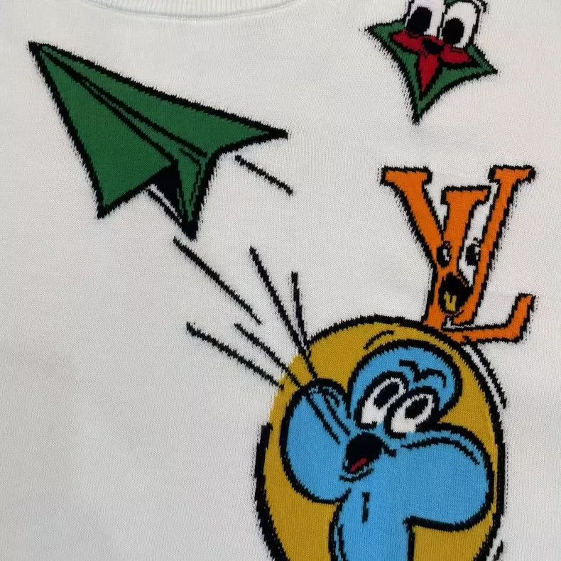 Louis Vuitton Louis Vuitton Graphic Print T-Shirt Size US L / EU 52-54 / 3 - 5 Thumbnail