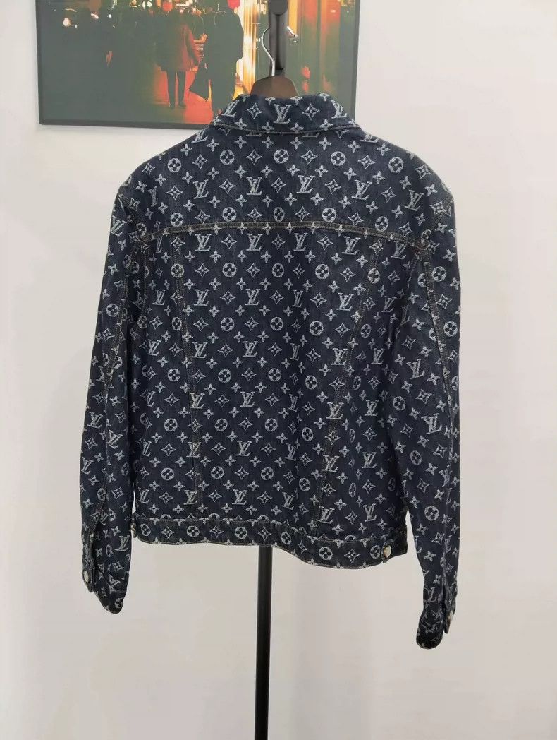 Louis Vuitton Louis Vuitton Denim Monogram Jacket Size US L / EU 52-54 / 3 - 2 Thumbnail