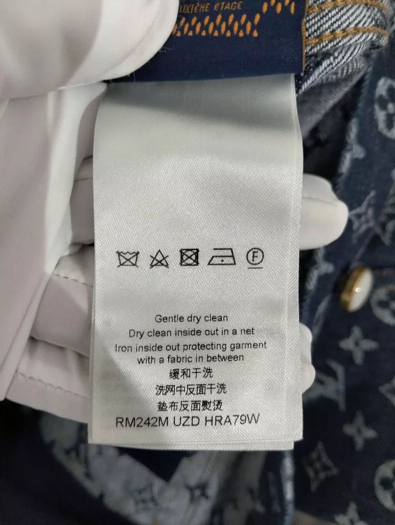 Louis Vuitton Louis Vuitton Denim Monogram Jacket Size US L / EU 52-54 / 3 - 5 Thumbnail