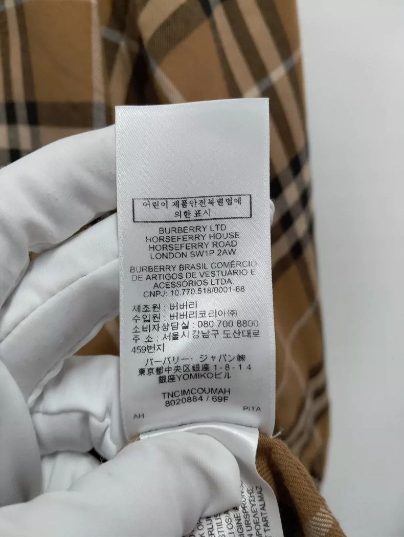 Burberry Burberry Plaid Long Sleeve Shirt Size US L / EU 52-54 / 3 - 4 Thumbnail