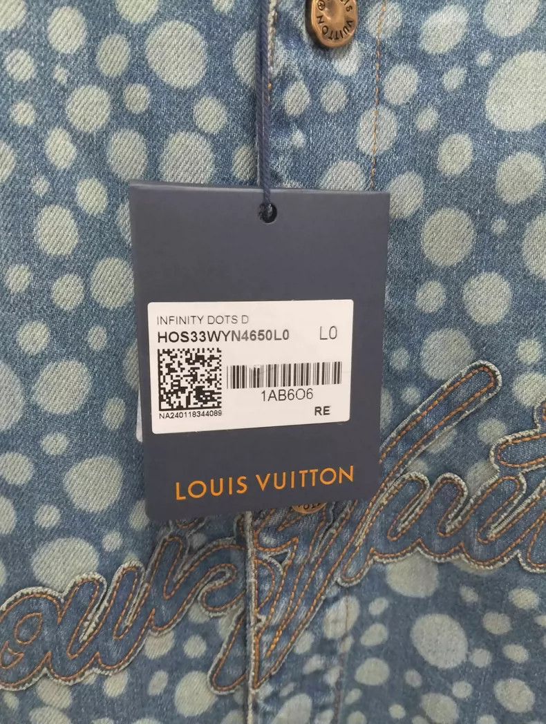 Louis Vuitton Louis Vuitton Denim Short Sleeve Shirt Size US L / EU 52-54 / 3 - 3 Thumbnail