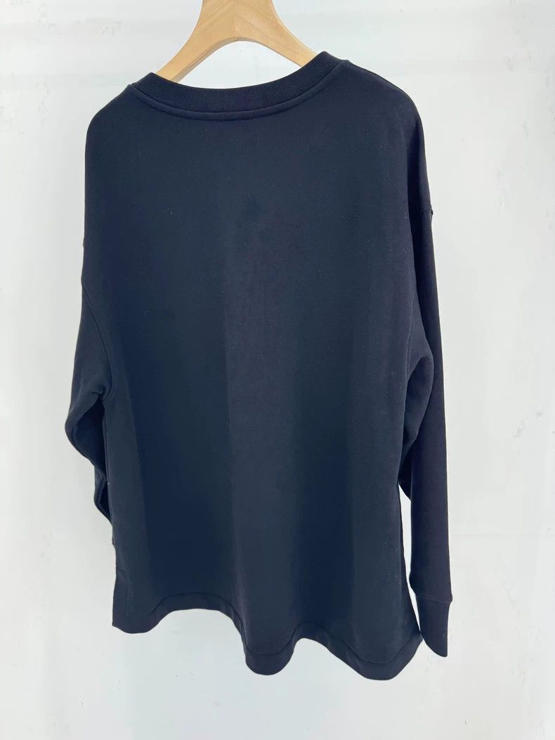 Moschino MOSCHINO Black Logo Sweatshirt Size US M / EU 48-50 / 2 - 2 Thumbnail
