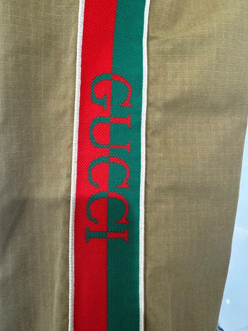 Gucci Gucci Yellow Logo School Uniform Trousers Size US 44 / EU 60 - 4 Thumbnail