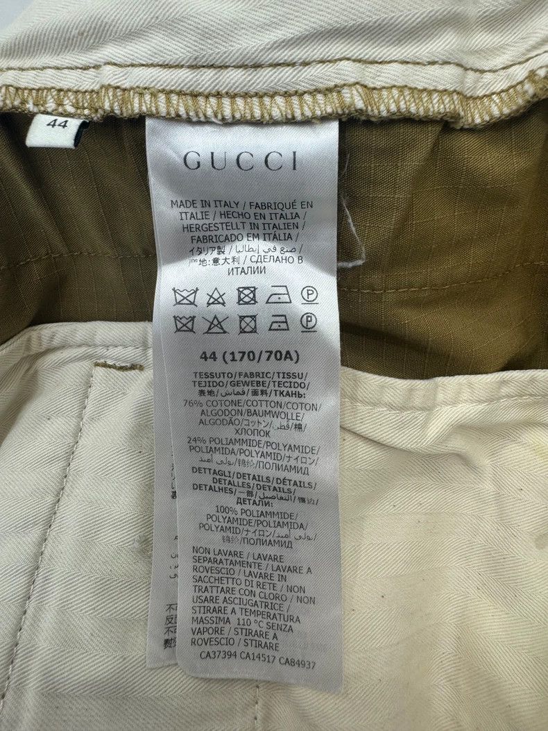 Gucci Gucci Yellow Logo School Uniform Trousers Size US 44 / EU 60 - 5 Thumbnail