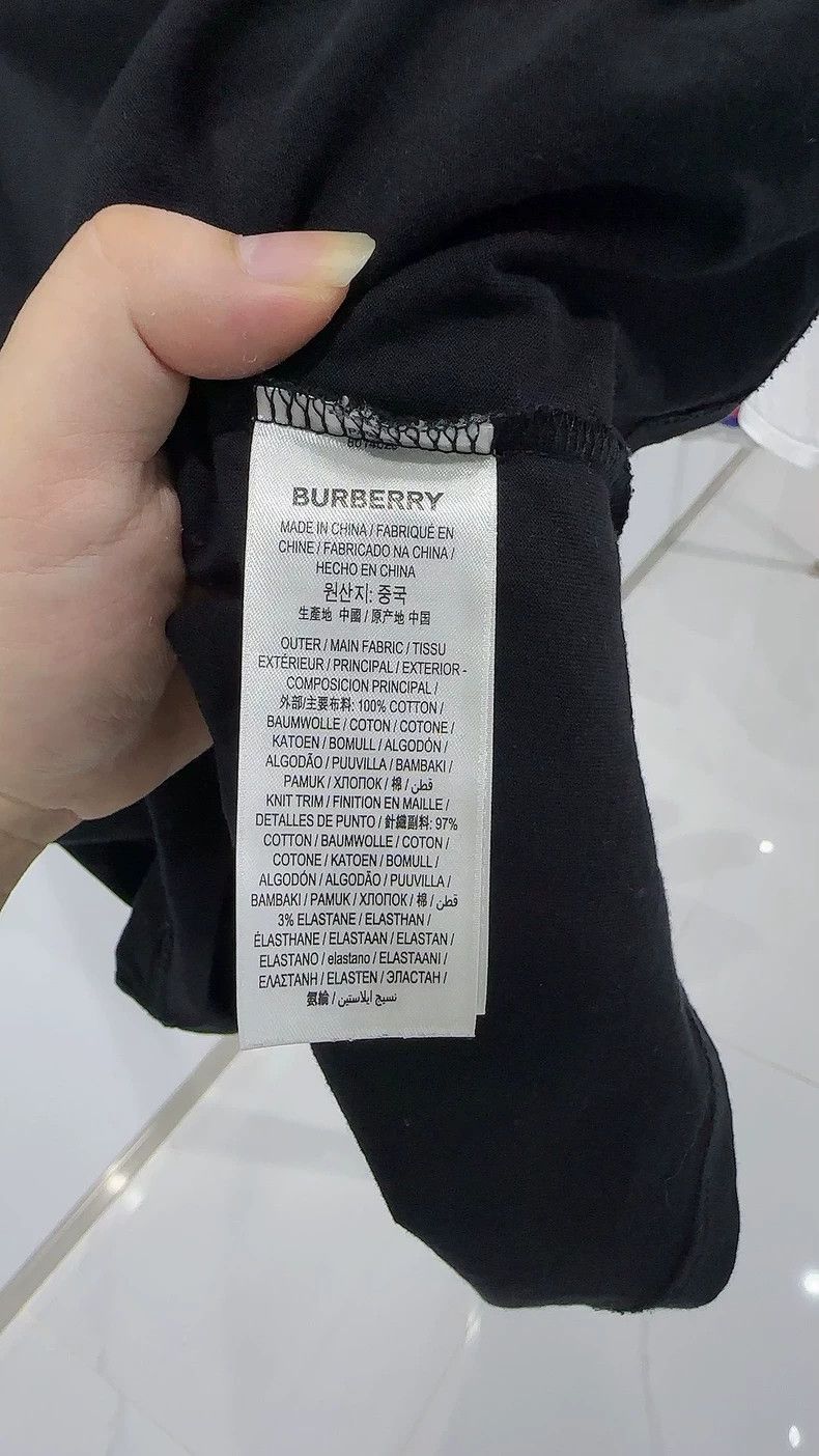 Burberry Burberry Black TB Logo Short Sleeve Tee Size US M / EU 48-50 / 2 - 5 Thumbnail