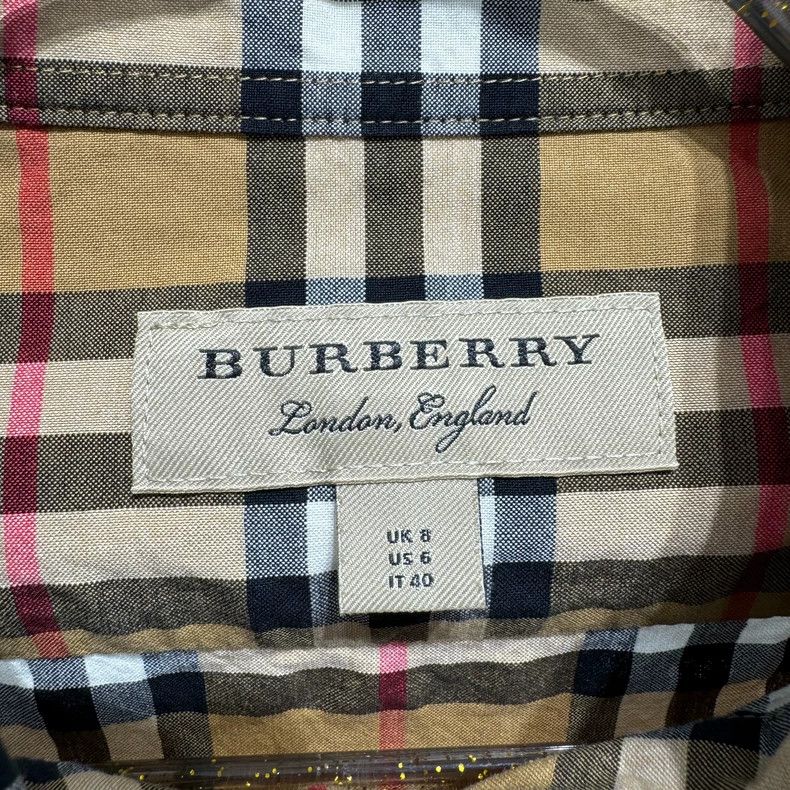 Burberry Burberry Classic Plaid Long Sleeve Shirt Size US S / EU 44-46 / 1 - 3 Thumbnail