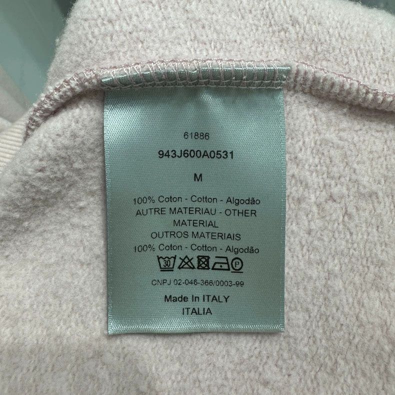 Dior Dior Pink CD Embroidered Hoodie Size US M / EU 48-50 / 2 - 5 Thumbnail
