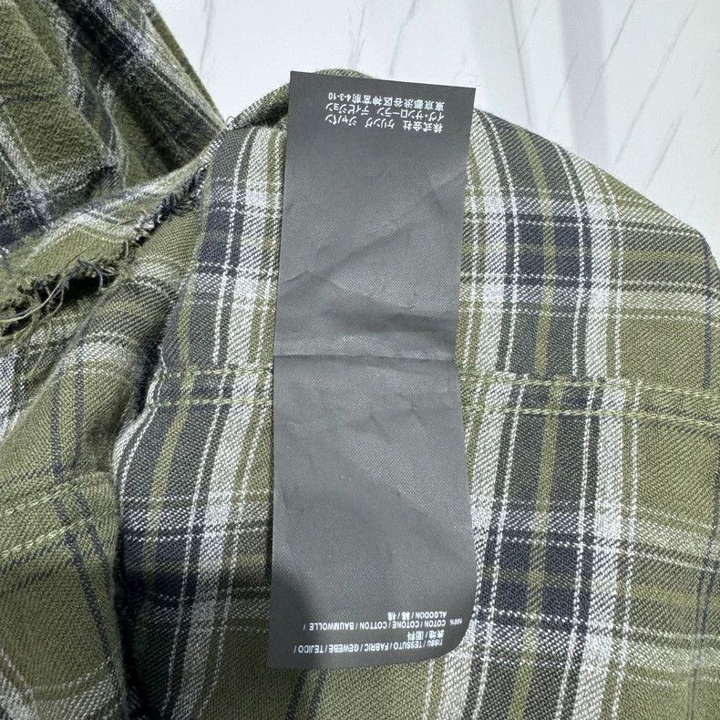 Saint Laurent Paris YSL SLP Checked Flannel Button-Up Shirt Size US L / EU 52-54 / 3 - 6 Thumbnail