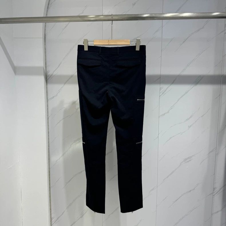 Dior Dior Wool Cargo Multi-Zip Trousers Size US 44 / EU 60 - 2 Thumbnail