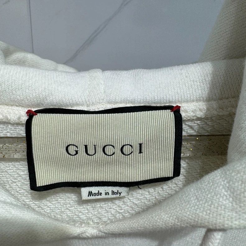 Gucci Gucci Double G Beige Hoodie Sweatshirt Size US M / EU 48-50 / 2 - 3 Thumbnail