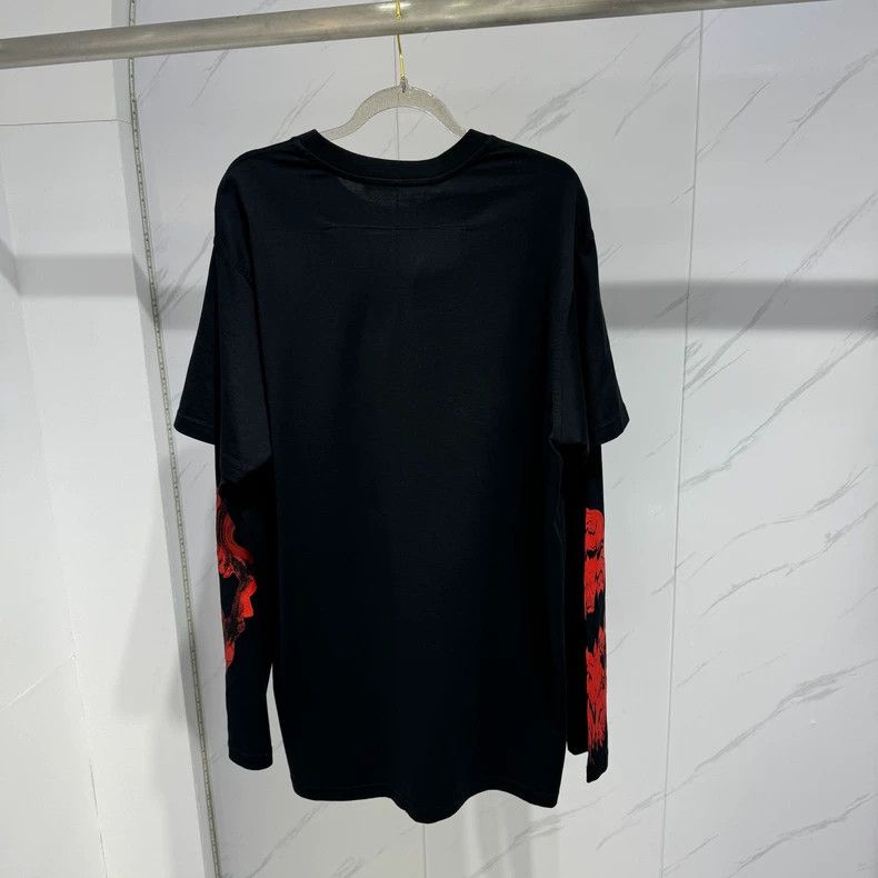Givenchy Givenchy Flame Logo Long Sleeve Sweatshirt Size US S / EU 44-46 / 1 - 2 Thumbnail