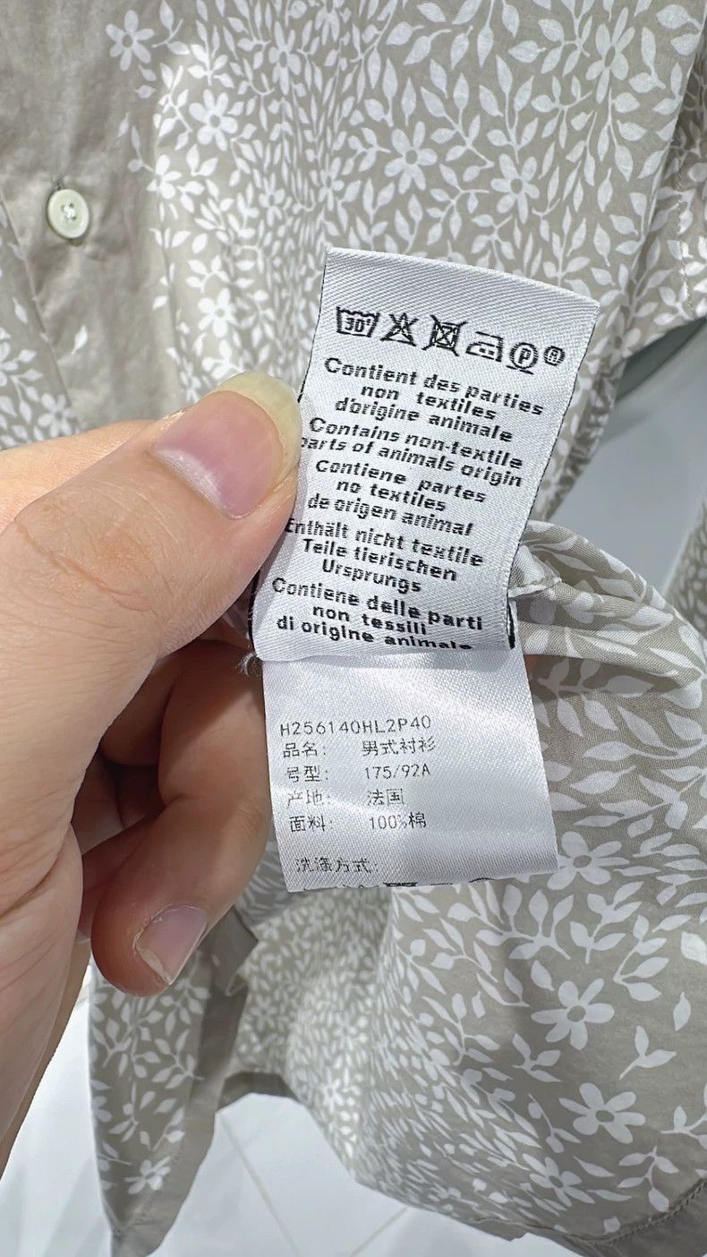 Hermes Hermes All-over Print Button Up Shirt Size US M / EU 48-50 / 2 - 3 Thumbnail