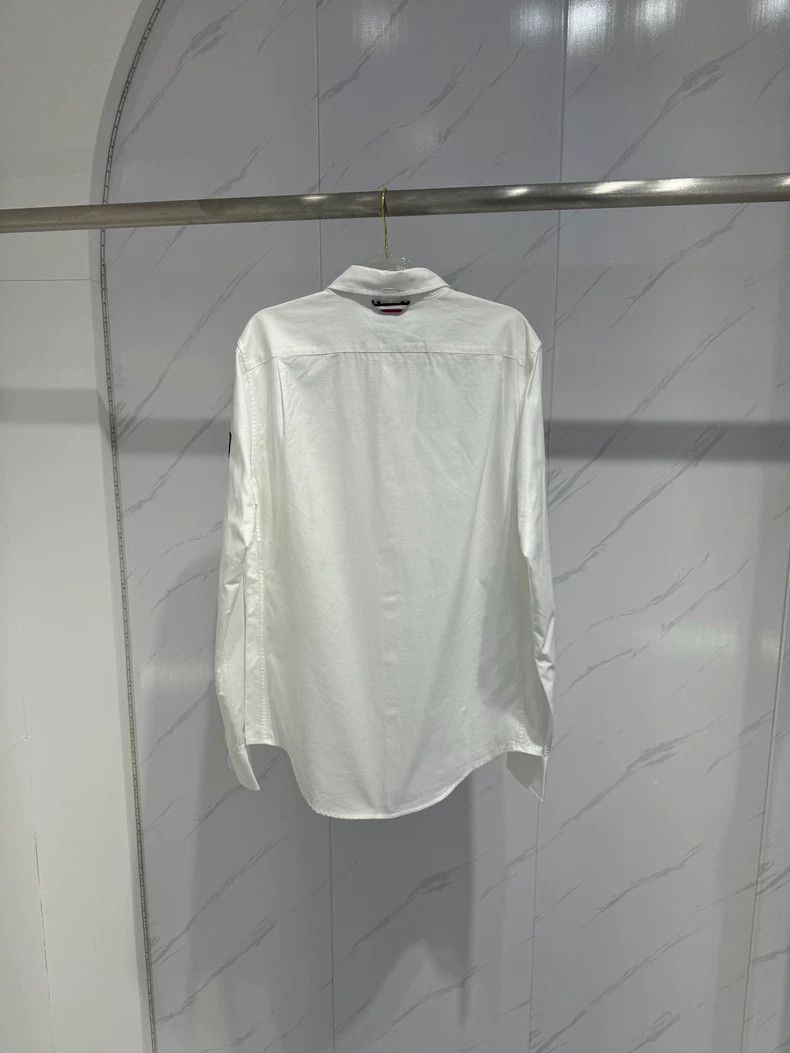 Moncler Moncler Limited Edition White Logo Shirt Size US M / EU 48-50 / 2 - 2 Thumbnail