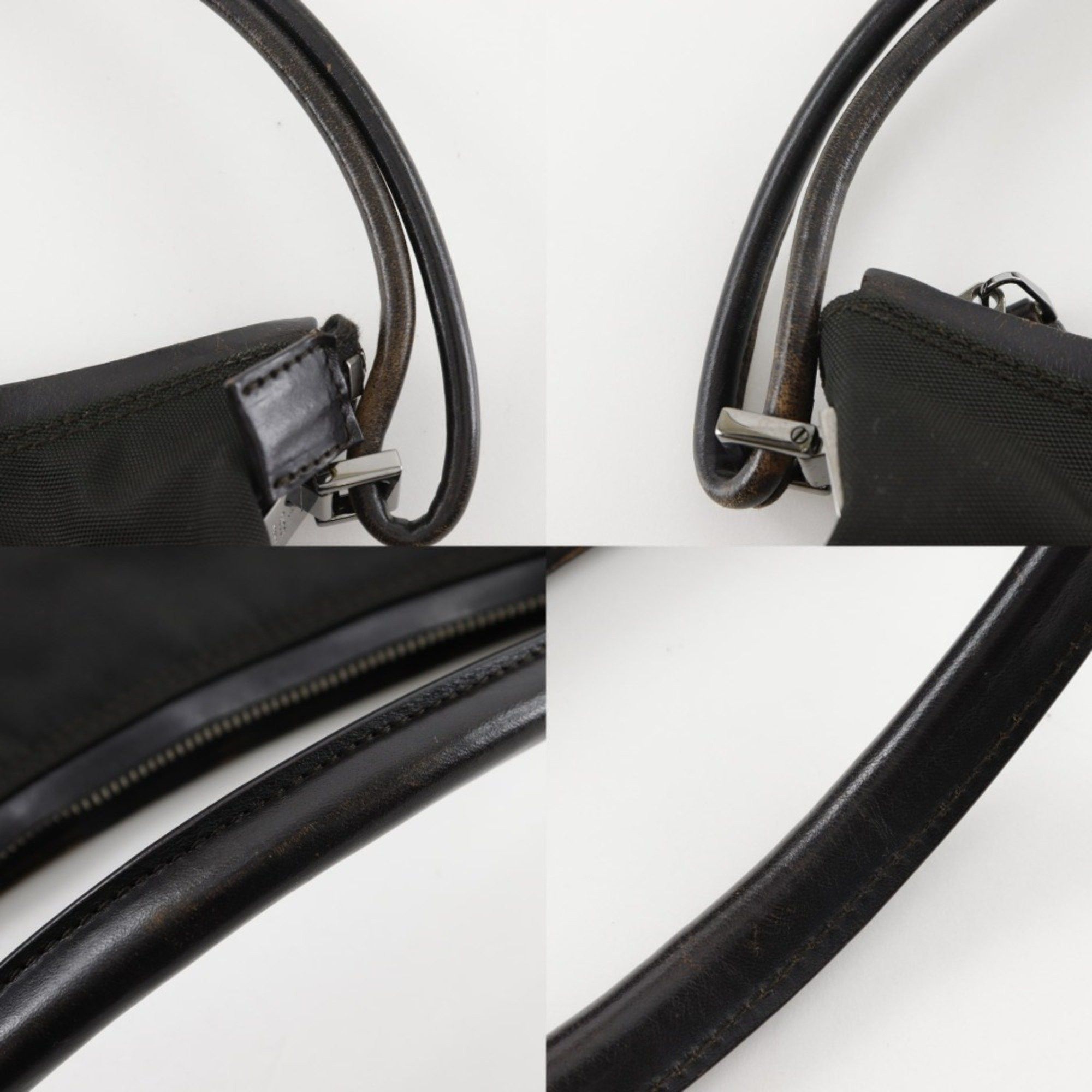 Gucci Gucci Shoulder Bag 001.3766 Nylon Canvas Black A5 Women's Size ONE SIZE - 11 Thumbnail