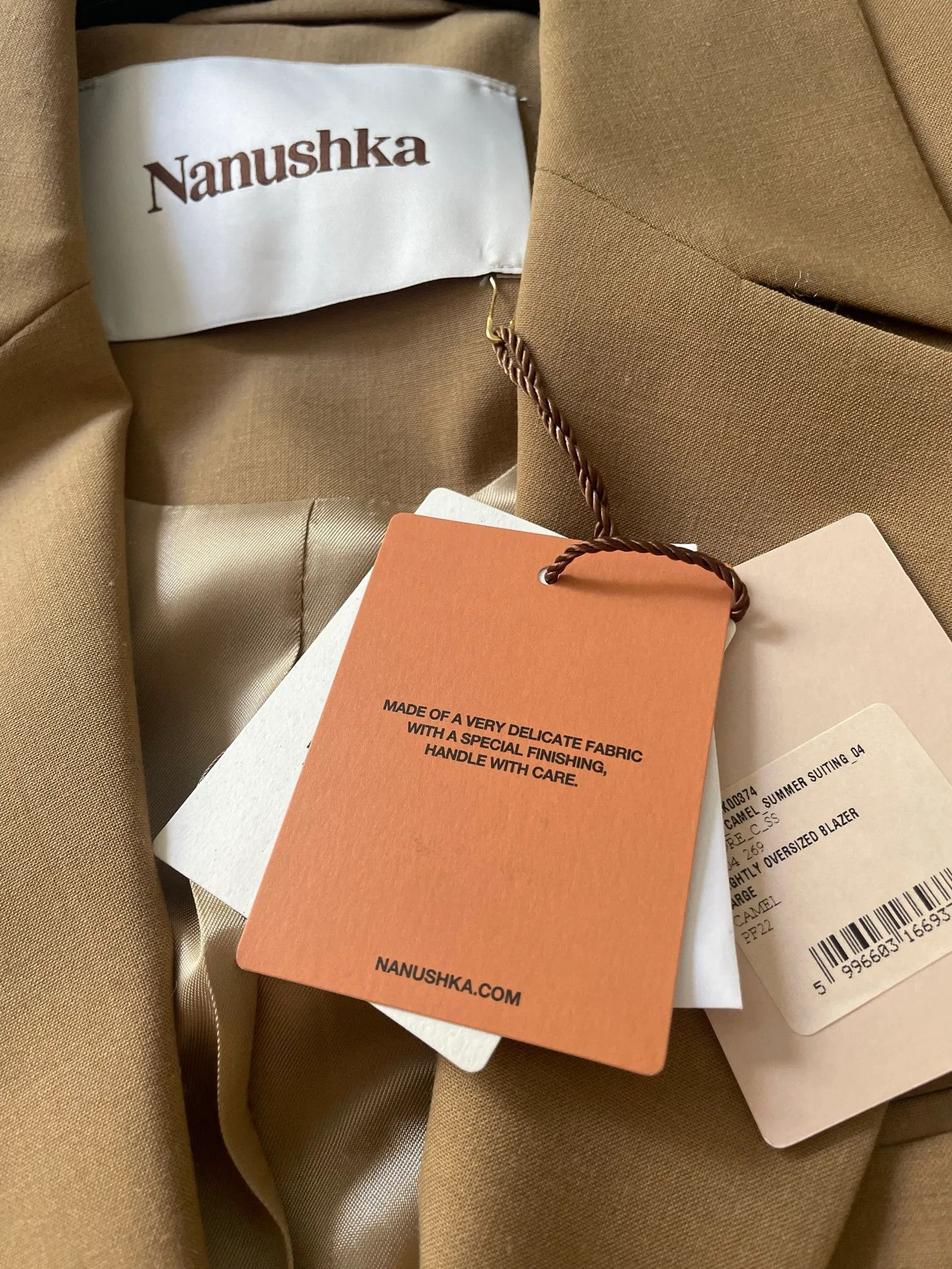 Nanushka Nanushka Giedre Blazer Size L / US 10 / IT 46 - 3 Thumbnail
