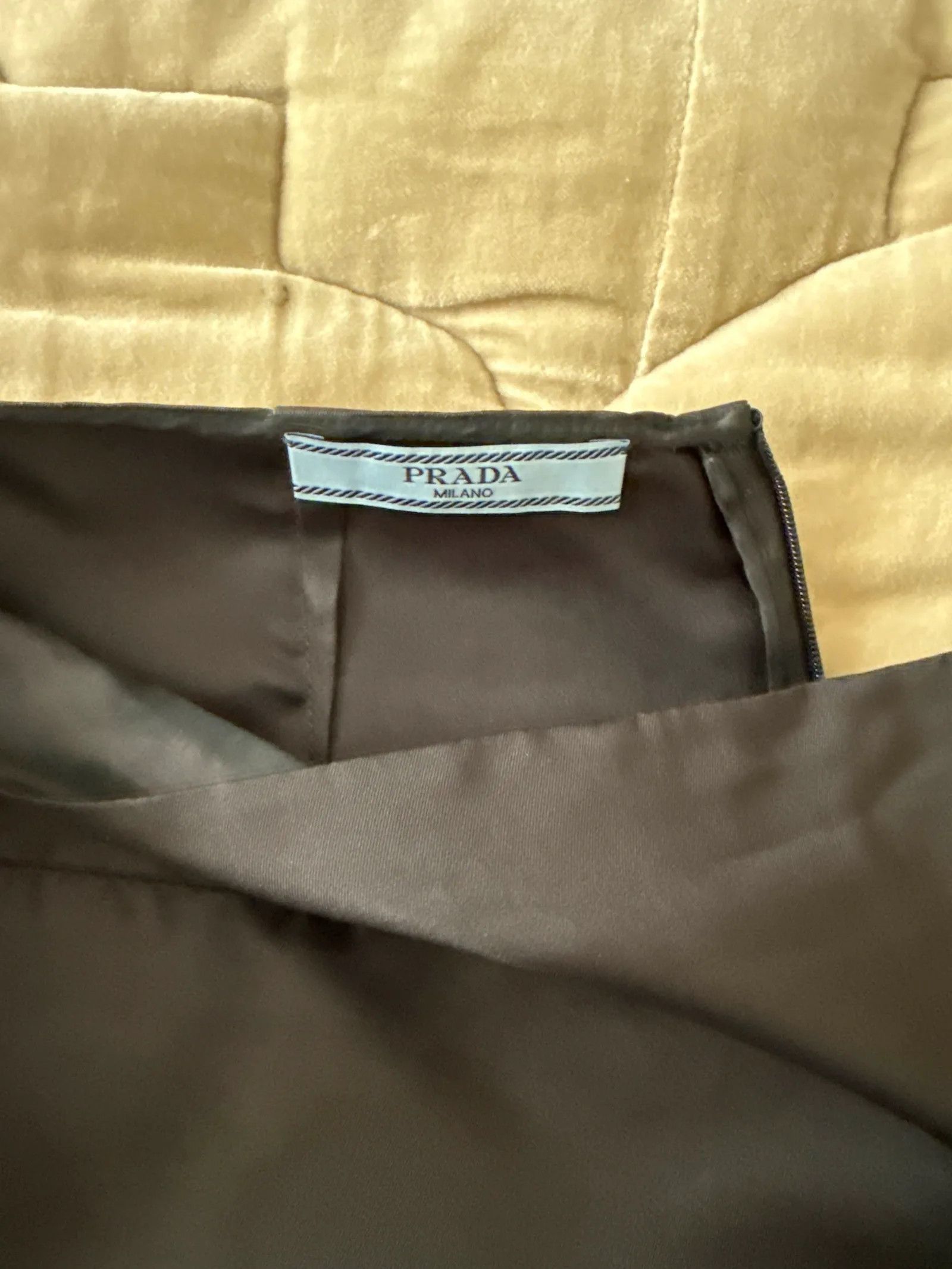 Prada Prada Skirt Size 32" / US 10 / IT 46 - 2 Thumbnail