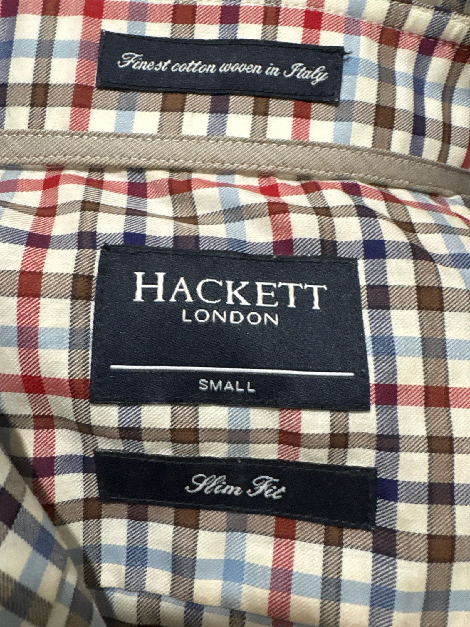 Hackett Hackett Thomas Mason for Hackett Shirt Size US S / EU 44-46 / 1 - 2 Thumbnail