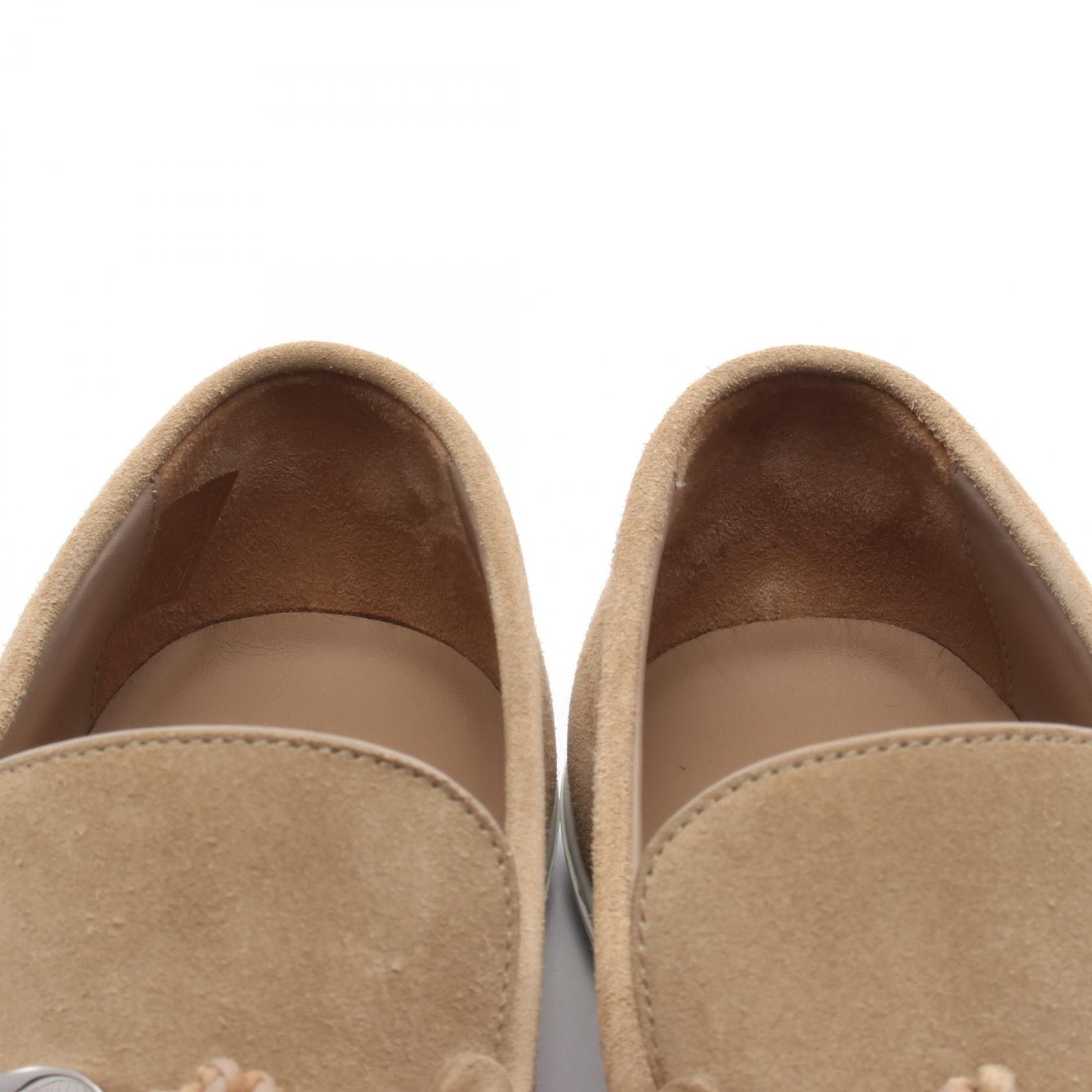 Hermes Hermes Hermes Ignacio Chaine d'Ancre Suede Loafers Suede Shoes Size ONE SIZE - 10 Thumbnail