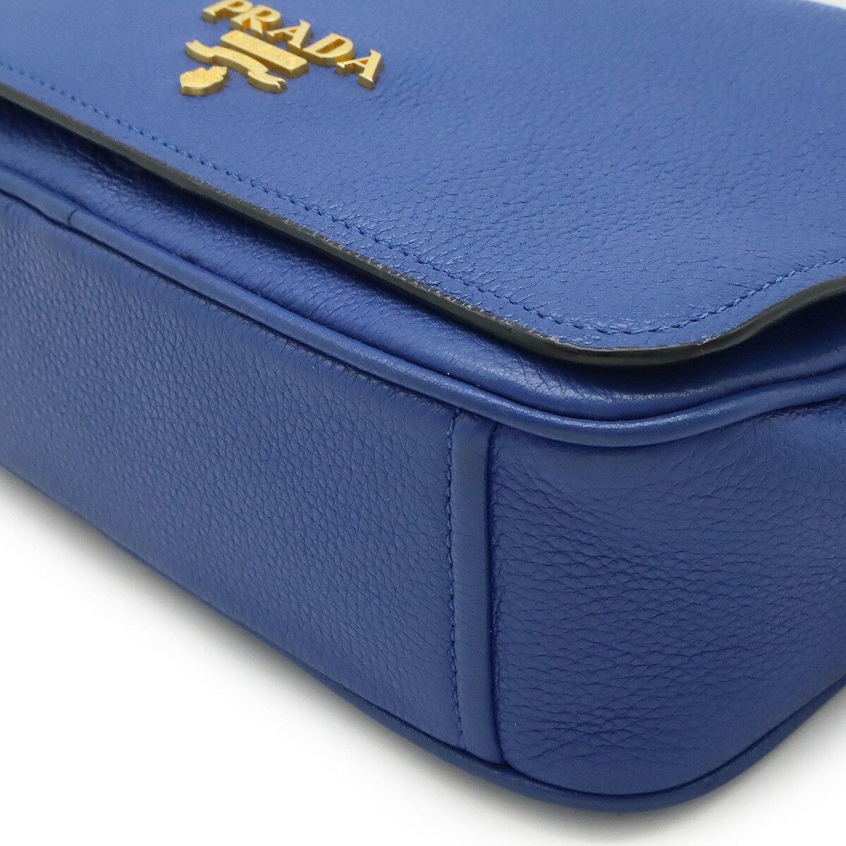 Prada Prada Prada 1BD163 Leather Shoulder Bag Leather Shoulder Bag 1BD163 Size ONE SIZE - 3 Thumbnail
