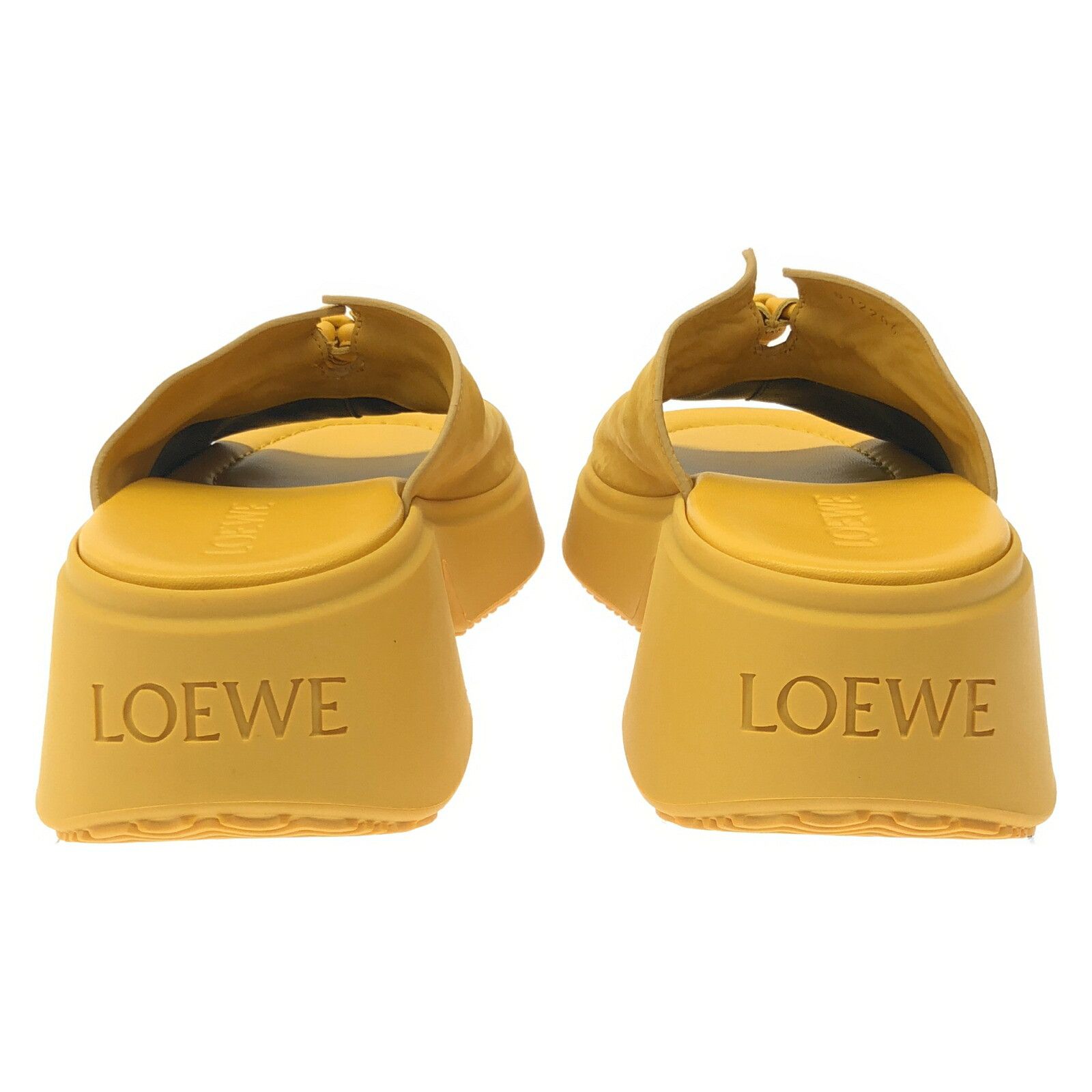 Loewe Loewe Loewe Flamenco Leather Sandals Leather Shoes Size ONE SIZE - 2 Thumbnail
