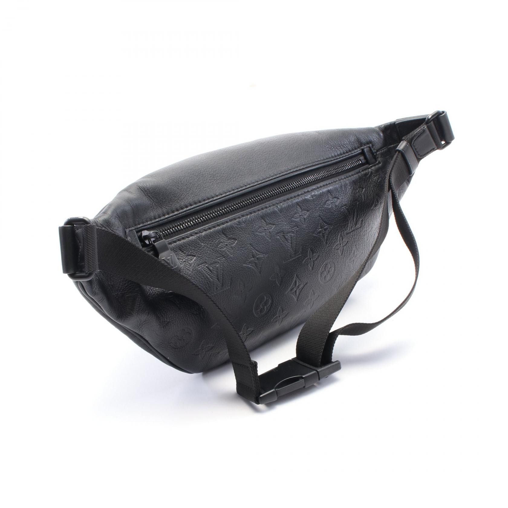 Louis Vuitton Louis Vuitton Louis Vuitton Discovery Monogram Shadow Waist Bag Leather Belt Bag M46036 Size ONE SIZE - 2 Thumbnail
