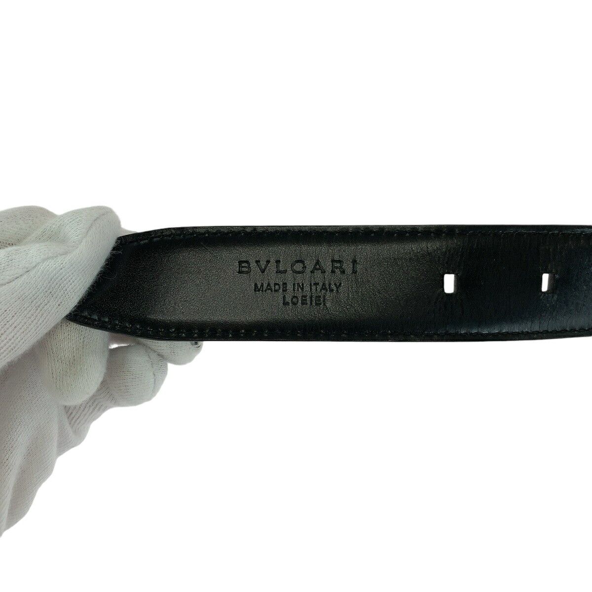 Bvlgari Bvlgari Bvlgari Square Buckle Leather Belt Leather Other DUTY FREE for USA Size ONE SIZE - 4 Thumbnail