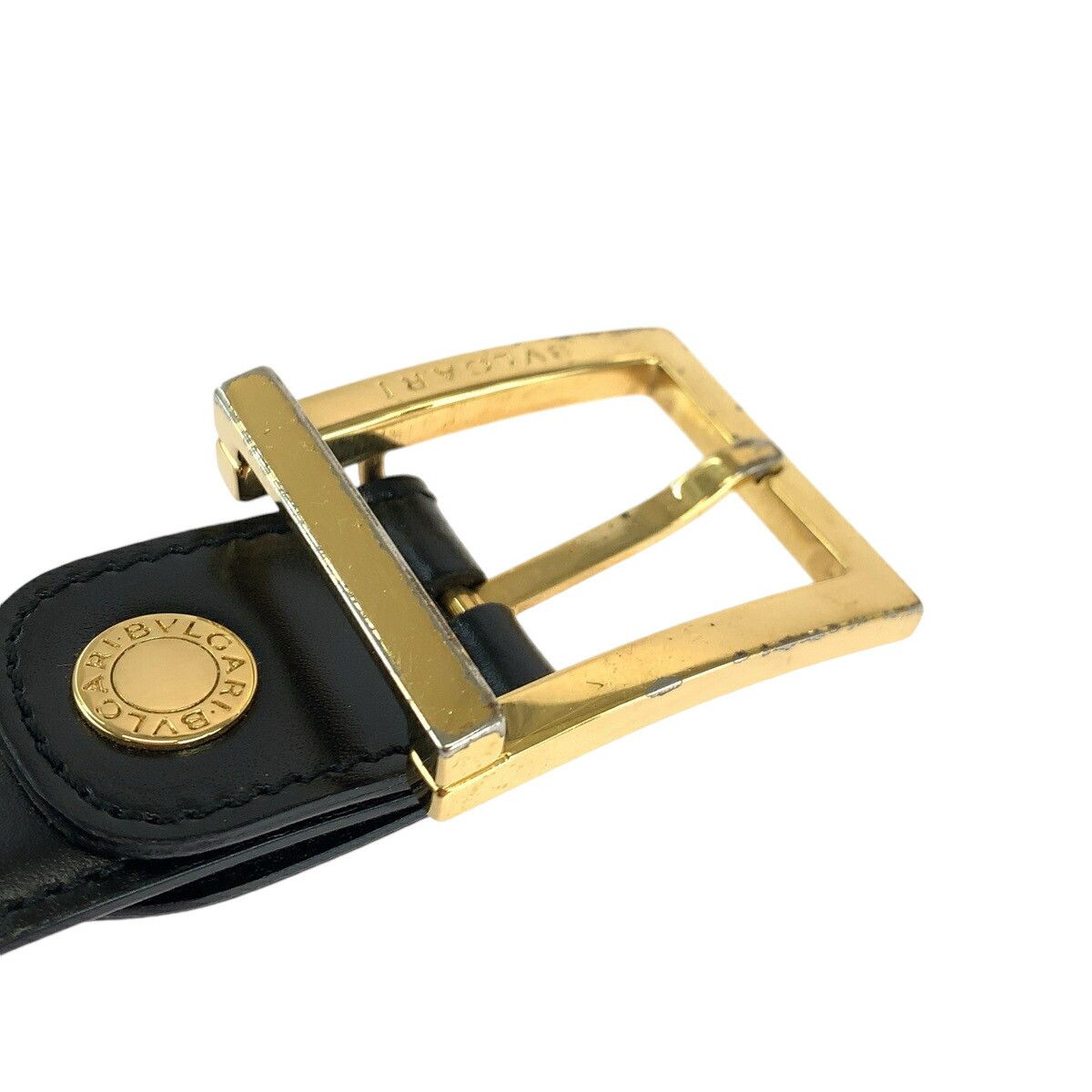Bvlgari Bvlgari Bvlgari Square Buckle Leather Belt Leather Other DUTY FREE for USA Size ONE SIZE - 8 Thumbnail