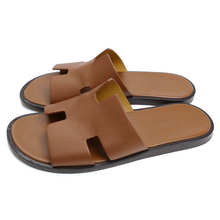 Hermes Hermes Hermes Izmir Leather Sandals Leather Shoes Size ONE SIZE - 2 Thumbnail