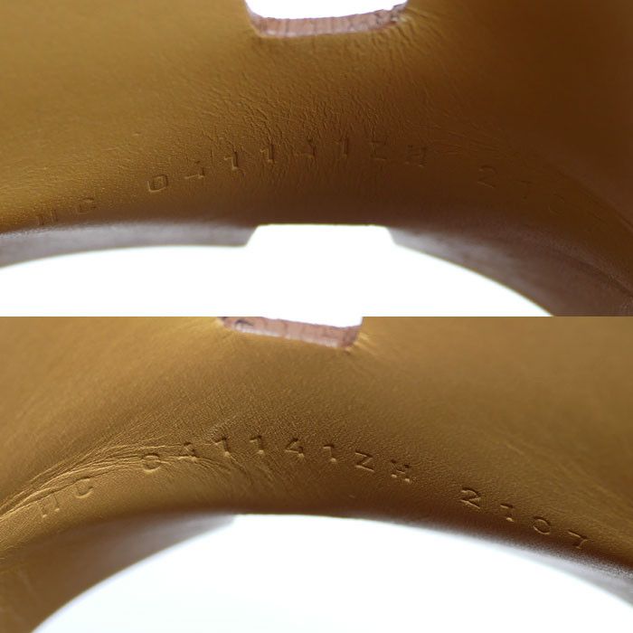 Hermes Hermes Hermes Izmir Leather Sandals Leather Shoes Size ONE SIZE - 9 Thumbnail