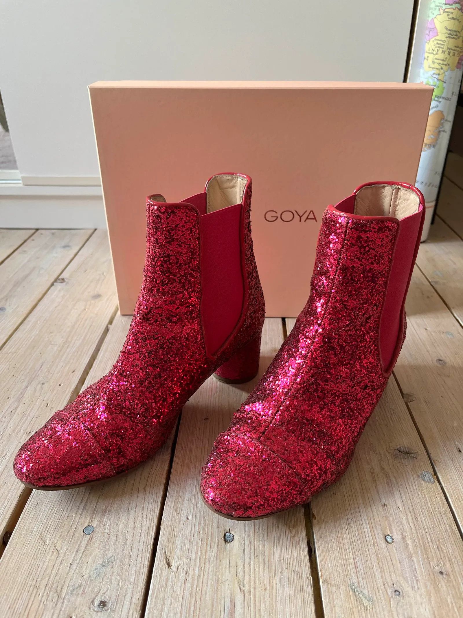 Stine Goya Stine Goya Anita fuchasia glitter Boots Size US 7 / IT 37 - 6 Thumbnail