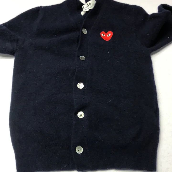 Comme des Garcons Comme des Garçons Play Red Heart Cardigan 0079 Size US M / EU 48-50 / 2 - 8 Thumbnail