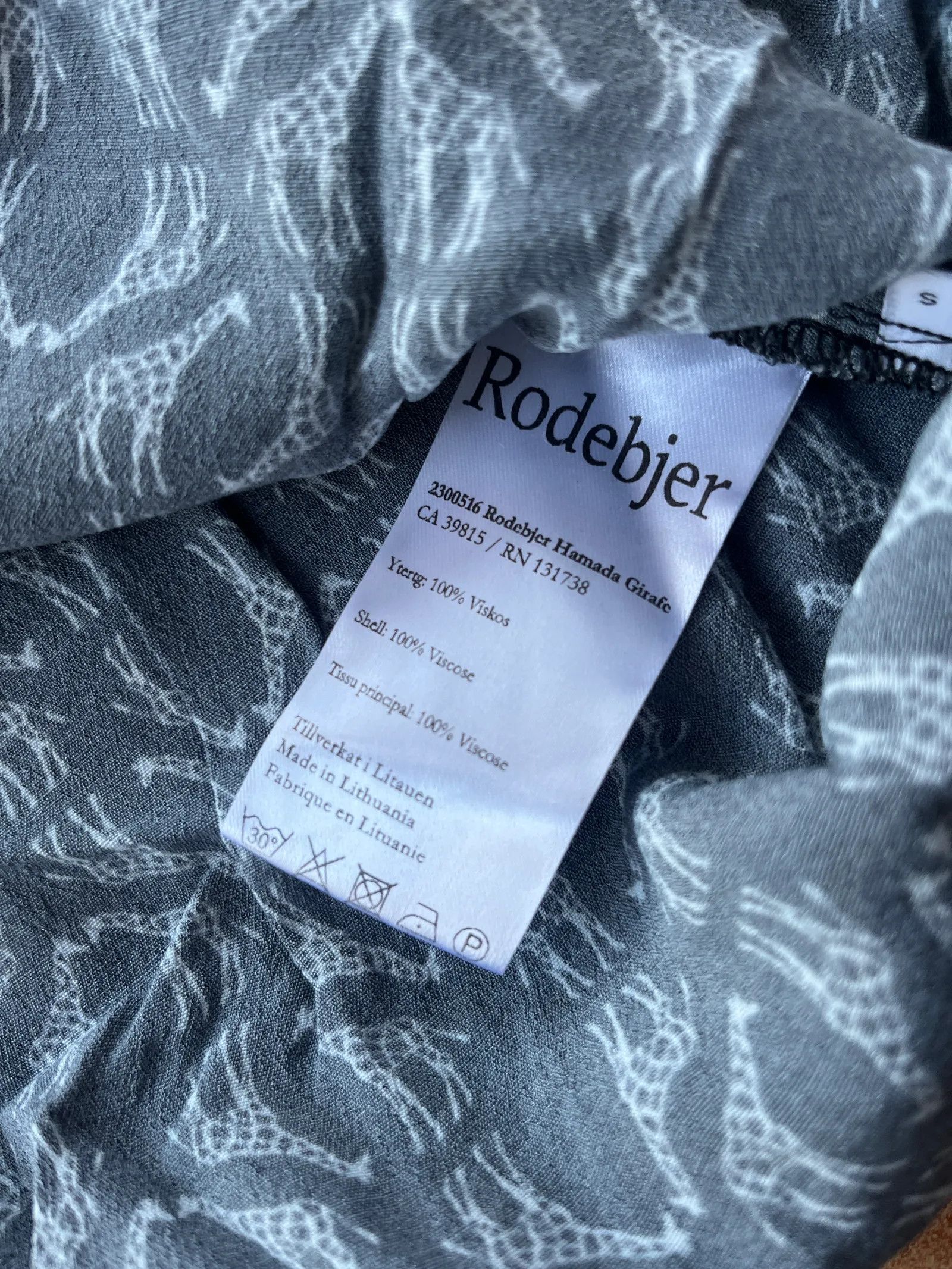 Rodebjer Rodebjer Hamada Girafe Blouse Size S / US 4 / IT 40 - 3 Thumbnail