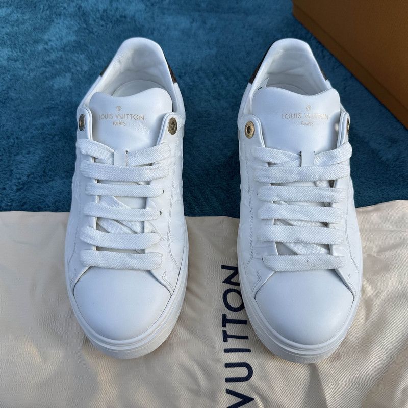 Louis Vuitton Louis Vuitton Time Out Casual Low-Top Sneakers 0079 Size US 8 / EU 41 - 2 Thumbnail