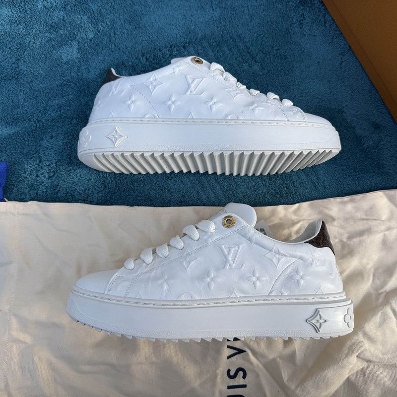 Louis Vuitton Louis Vuitton Time Out Casual Low-Top Sneakers 0079 Size US 8 / EU 41 - 8 Thumbnail