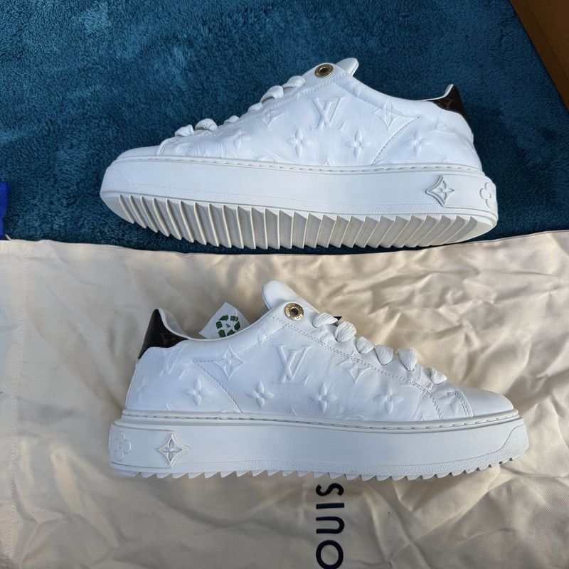 Louis Vuitton Louis Vuitton Time Out Casual Low-Top Sneakers 0079 Size US 8 / EU 41 - 7 Thumbnail