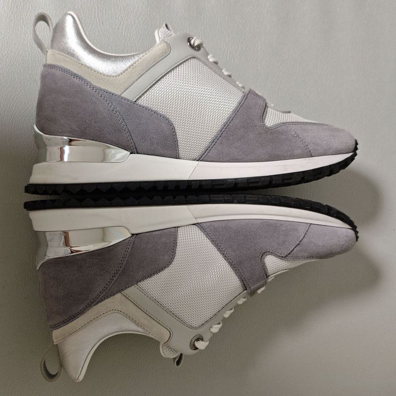 Louis Vuitton Louis Vuitton Gray Run Away Low-Top Sneakers 0079 Size US 5.5 / EU 38 - 7 Thumbnail