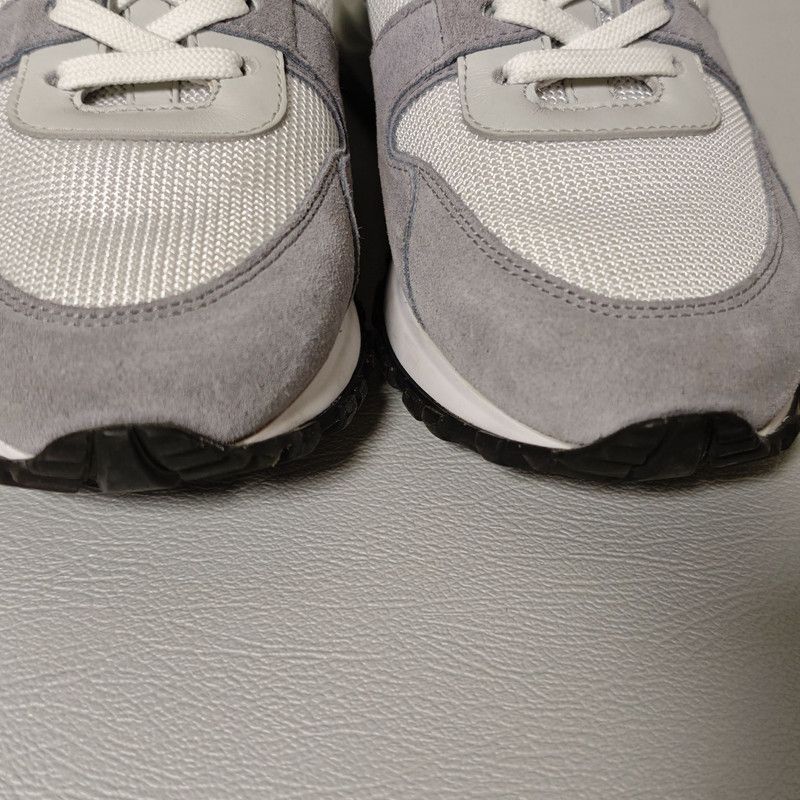 Louis Vuitton Louis Vuitton Gray Run Away Low-Top Sneakers 0079 Size US 5.5 / EU 38 - 10 Thumbnail
