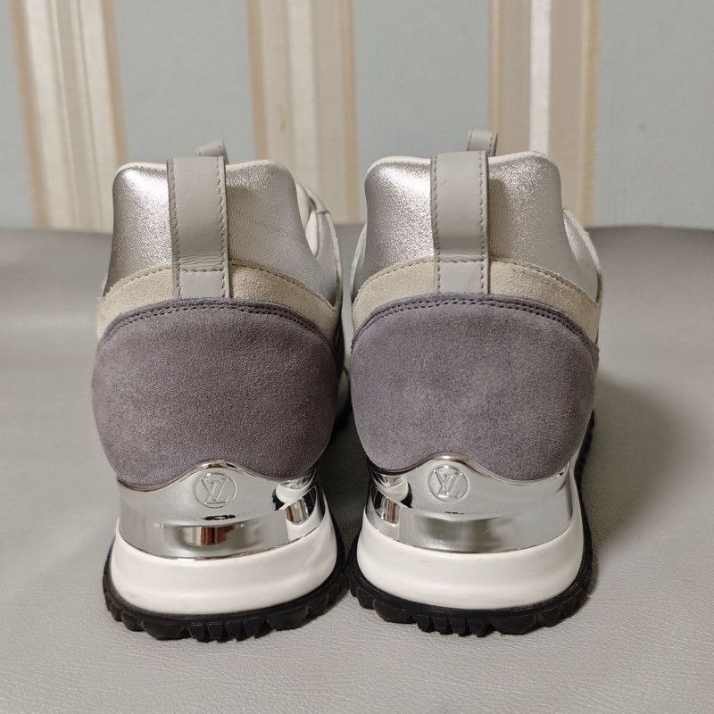 Louis Vuitton Louis Vuitton Gray Run Away Low-Top Sneakers 0079 Size US 5.5 / EU 38 - 3 Thumbnail