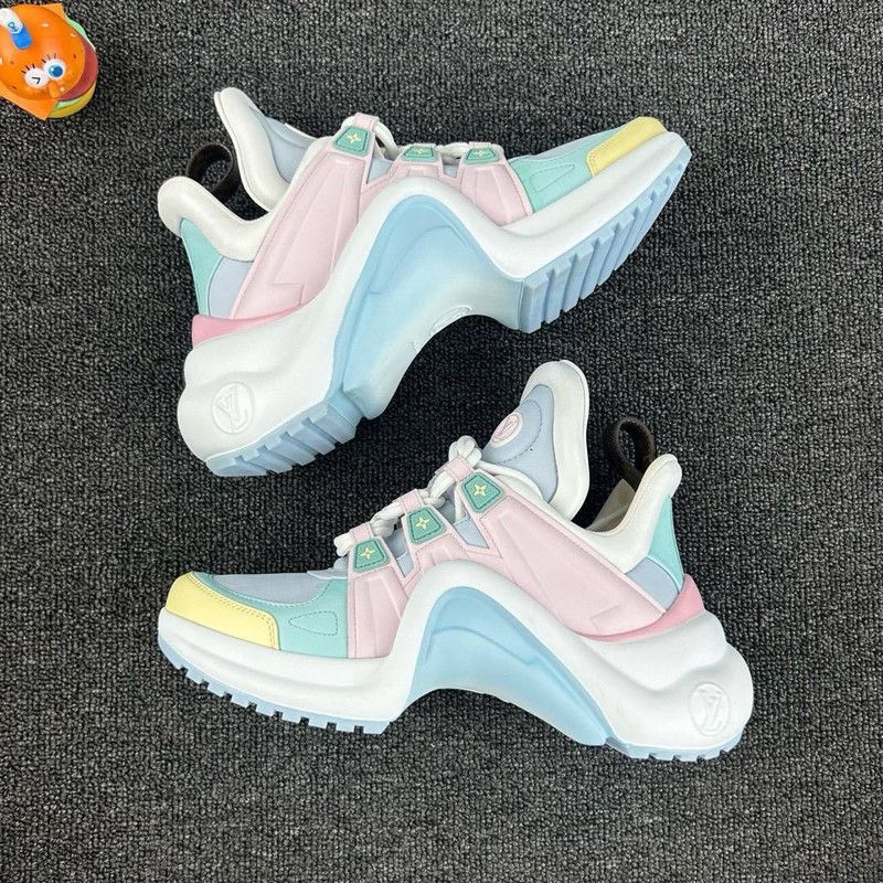 Louis Vuitton Louis Vuitton Archlight Colorful Low-Top Sneakers 0079 Size US 8 / IT 38 - 4 Thumbnail