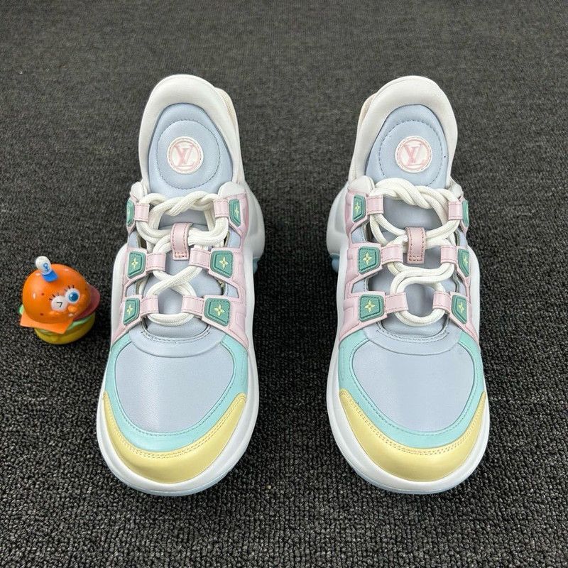Louis Vuitton Louis Vuitton Archlight Colorful Low-Top Sneakers 0079 Size US 8 / IT 38 - 2 Thumbnail