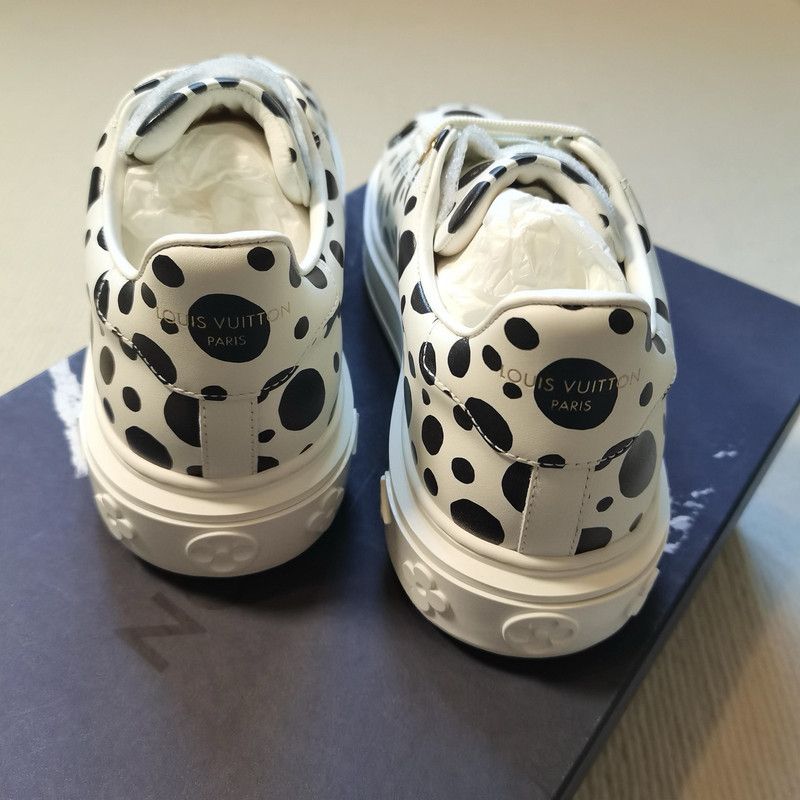 Louis Vuitton Yayoi Kusama x Louis Vuitton Time Out Sneakers 0079 Size US 6 / EU 39 - 3 Thumbnail