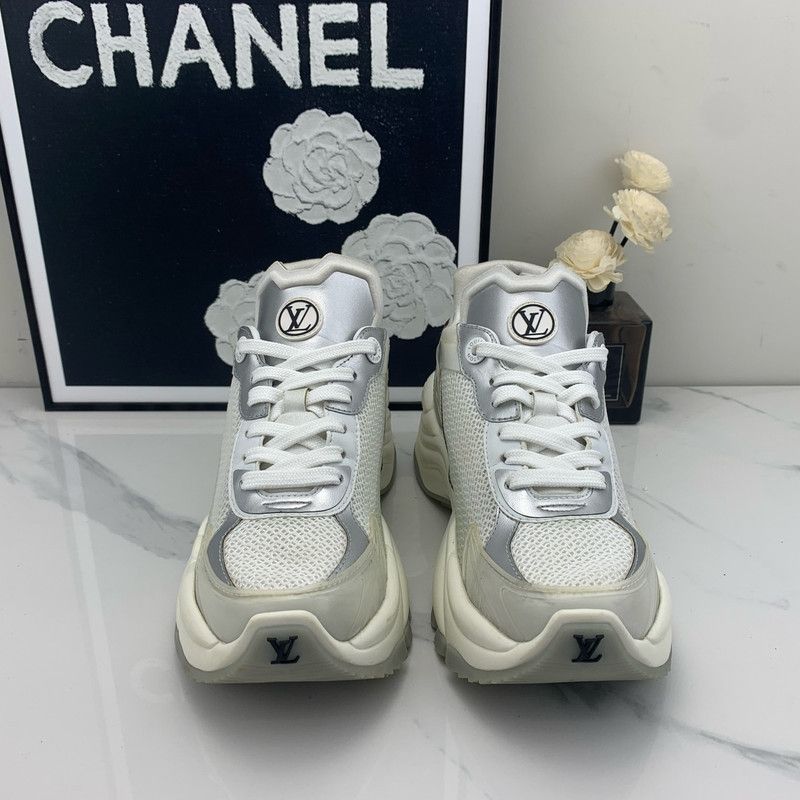 Louis Vuitton Louis Vuitton Run 55 Low Top Sneakers 0079 Size US 5.5 / EU 38 - 2 Thumbnail
