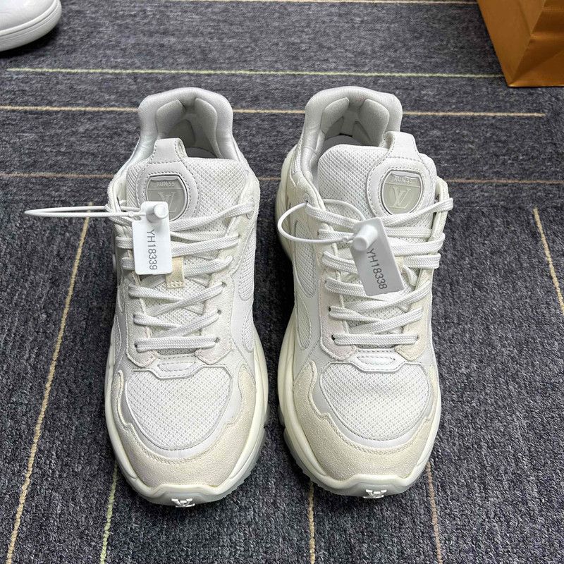 Louis Vuitton Louis Vuitton Run 55 Comfortable White Casual Sneakers 0079 Size US 8 / EU 41 - 2 Thumbnail