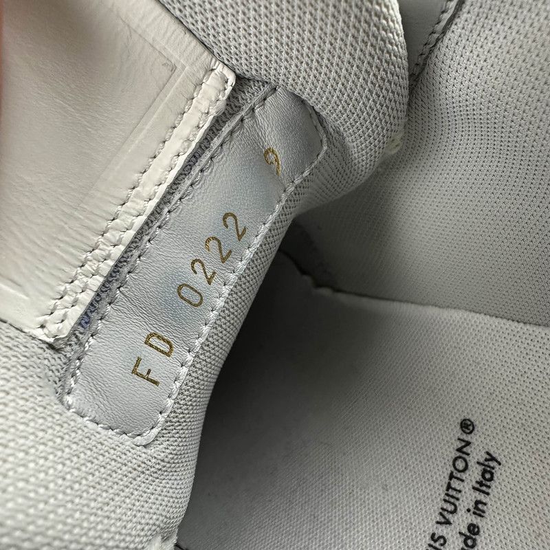 Louis Vuitton Louis Vuitton White Trainer Low Top Sneakers 0079 Size US 10 / EU 43 - 5 Thumbnail