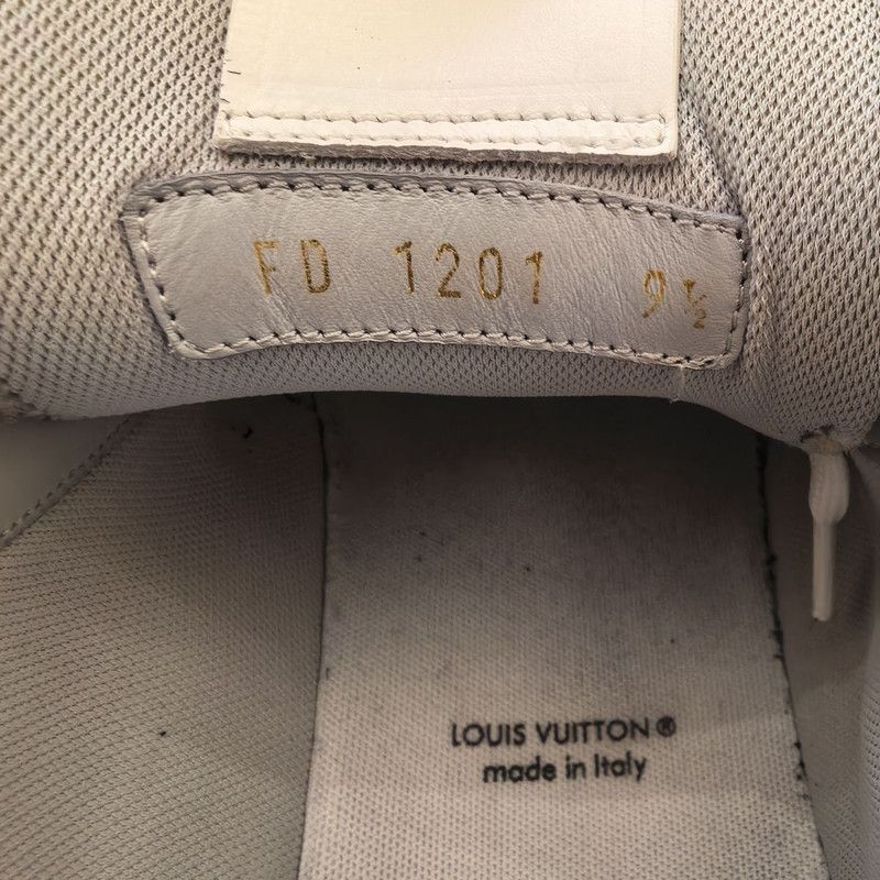 Louis Vuitton Louis Vuitton White Cement Low-Top Sneakers 0079 Size US 10 / EU 43 - 5 Thumbnail